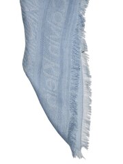 CALVIN KLEIN Monogram Jacquard Scarf 130X130 Pearl Blue 545009057 цена и информация | Женские шарфы, платки | kaup24.ee