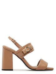 CALVIN KLEIN JEANS Block Hl Sandal 85Hh Safari Canvas 573151811 цена и информация | Женские босоножки | kaup24.ee