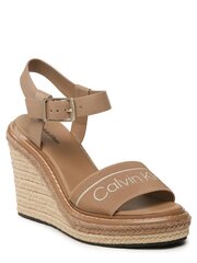 Calvin Klein Jeans sandaalid naistele 573151825, pruun цена и информация | Женские босоножки | kaup24.ee
