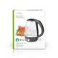 Nedis KAWK330EGS Electric Glass Kettle 1.7 l hind ja info | Veekeetjad | kaup24.ee