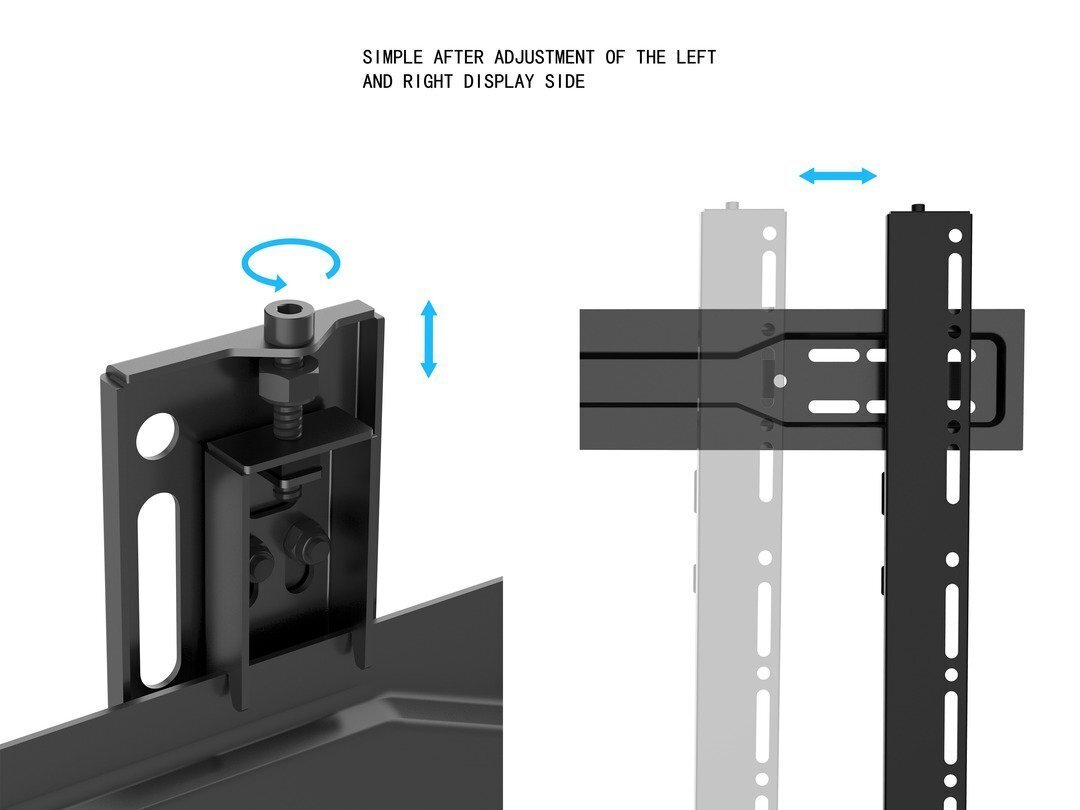 Multibrackets MB-5563 TV Wall Bracket for TVs up to 100" / 35kg цена и информация | Teleri seinakinnitused ja hoidjad | kaup24.ee