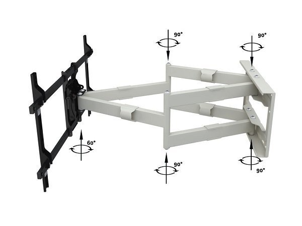 Multibrackets MB-6881 TV Wall Mount Bracket for TVs up to 90" / 60kg цена и информация | Teleri seinakinnitused ja hoidjad | kaup24.ee