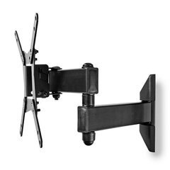 Nedis TVWM31BK TV wall mount full motion LED / LCD / PLASMA TV 10 - 32"- 30kg цена и информация | Кронштейны и крепления для телевизоров | kaup24.ee