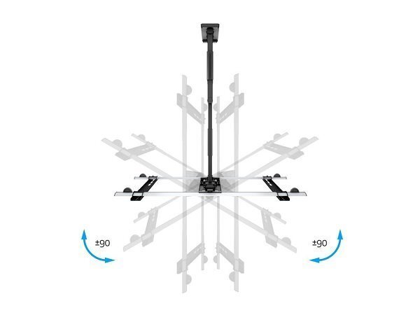 Multibrackets MB-0143 TV mounts up to 65" / 30kg цена и информация | Teleri seinakinnitused ja hoidjad | kaup24.ee