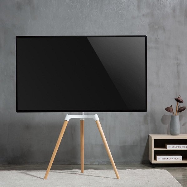 Nedis TVSM7060WT TV display 50"- 65" up to 35kg "Scandinavian design" hind ja info | Teleri seinakinnitused ja hoidjad | kaup24.ee