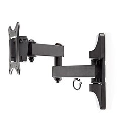 Nedis TVWM1510BK TV wall mount up to LED / LCD / PLASMA TV 13-27 / 15kg цена и информация | Кронштейны и крепления для телевизоров | kaup24.ee