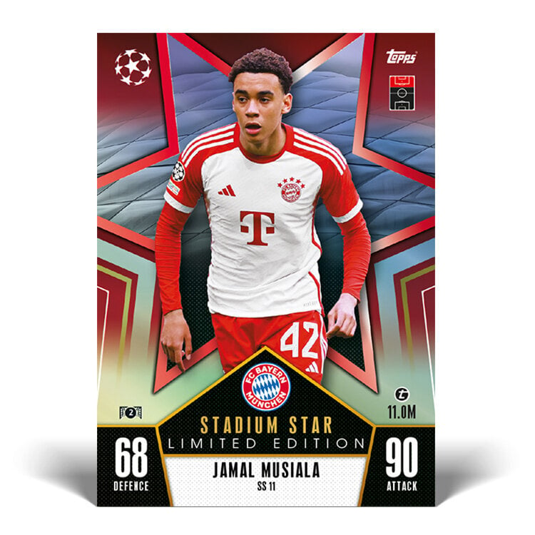 Topps jalkakaardid Match Attax 2023/24 - Stadium Stars Mega Tin #1 hind ja info | Hobikaardid | kaup24.ee