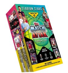 Mega Tin # 3 Panini Match Attax 2024 цена и информация | Коллекционные карточки | kaup24.ee