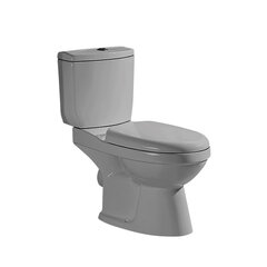 WC-pott Gotland Irida, tahavooluga 3/6l, PP Soft Close, hall hind ja info | WС-potid | kaup24.ee