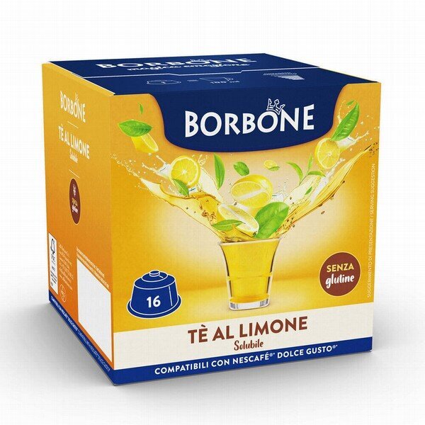 Teekapslid Borbone Te Al Limone, 16 tk, 192g цена и информация | Tee | kaup24.ee