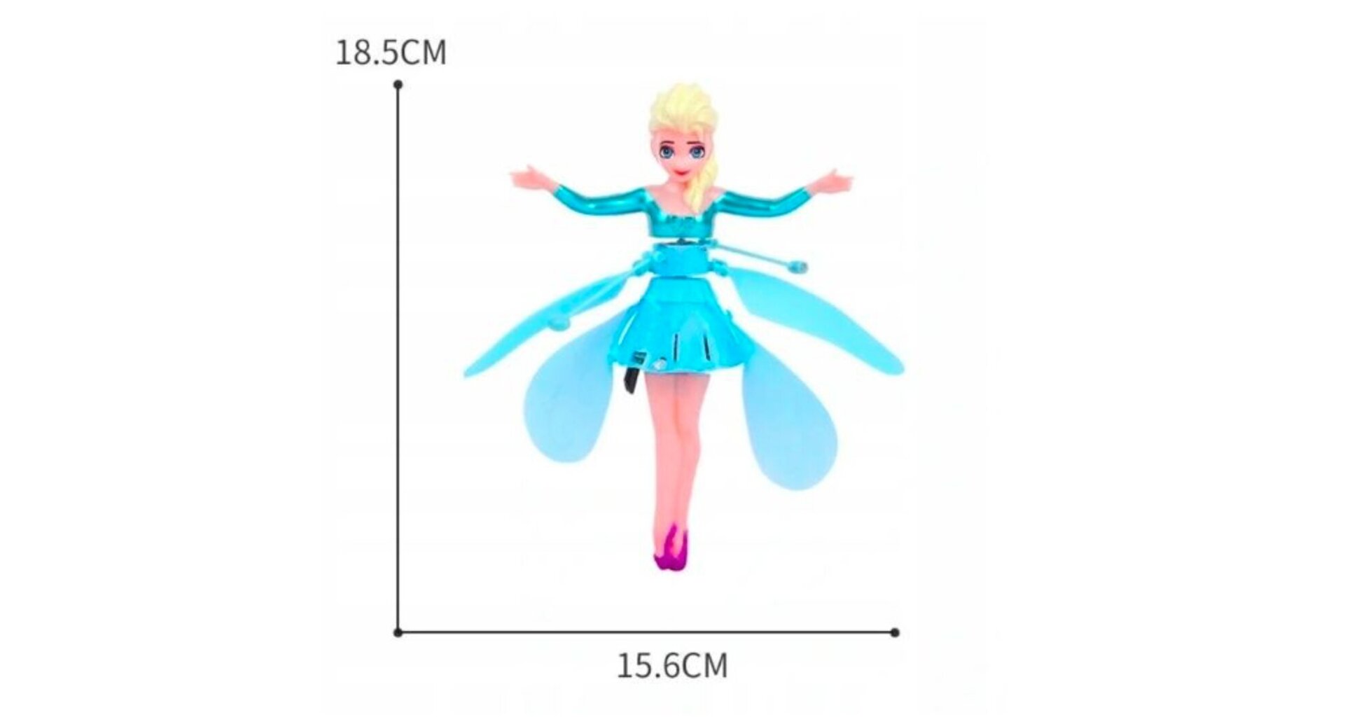 Lendav nukk Elsa Frozen hind ja info | Tüdrukute mänguasjad | kaup24.ee