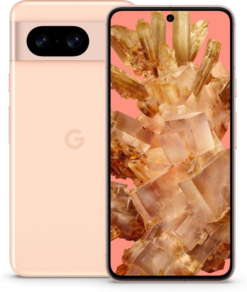 Google Pixel 8 5G Dual SIM 8/128GB Rose (GA04856-GB) цена и информация | Telefonid | kaup24.ee