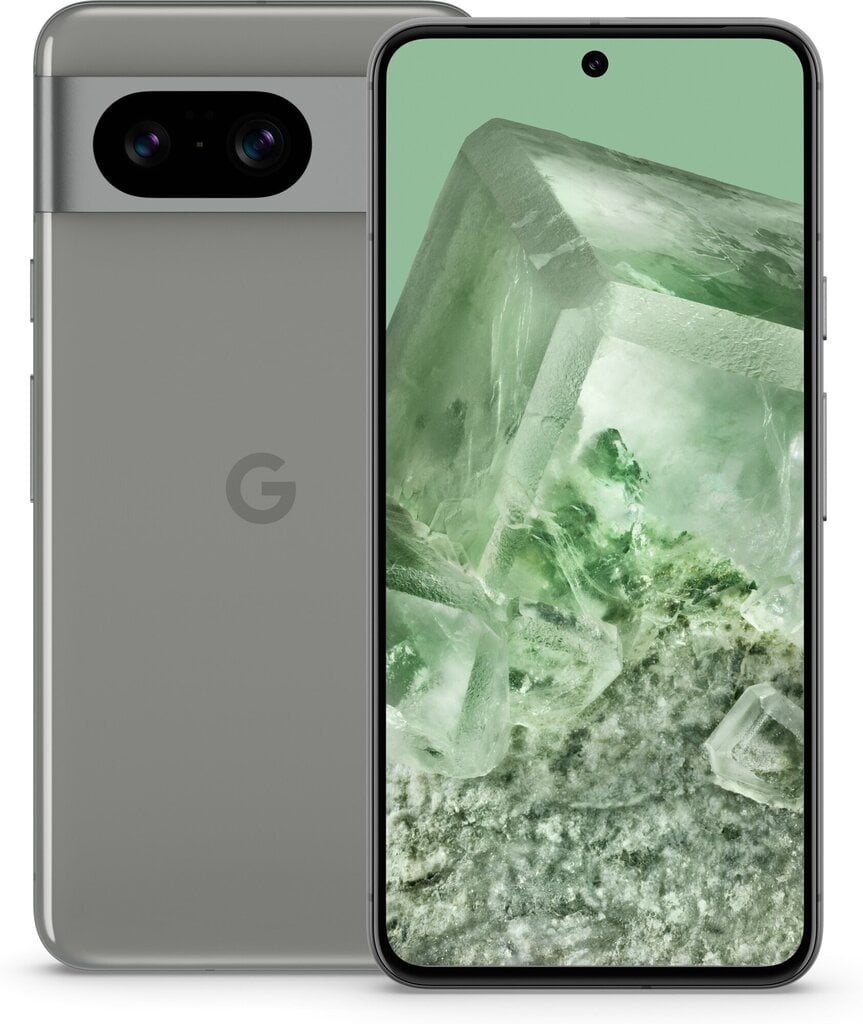 Google Pixel 8 5G 8/128GB Hazel Grey (GA04823-GB) hind ja info | Telefonid | kaup24.ee
