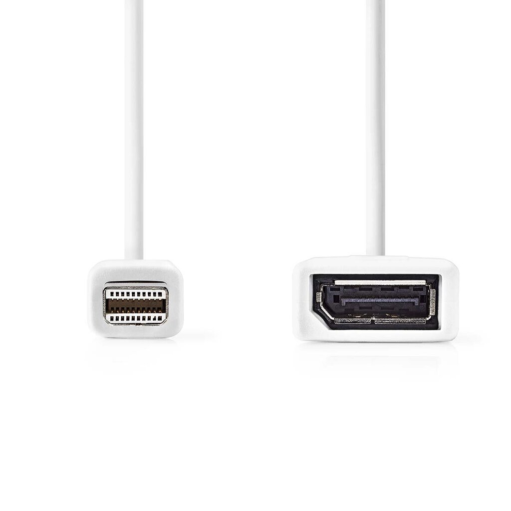 Adapter mini DisplayPort M - DisplayPort F, 1.2, 0,2m цена и информация | USB jagajad, adapterid | kaup24.ee