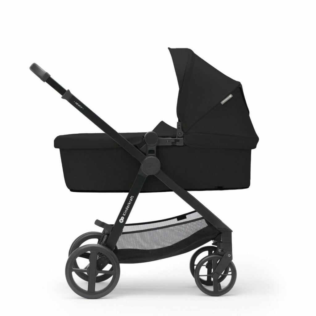 Universaalne vanker Kinderkraft Newly 4in1 Mink Pro, black цена и информация | Vankrid, jalutuskärud | kaup24.ee