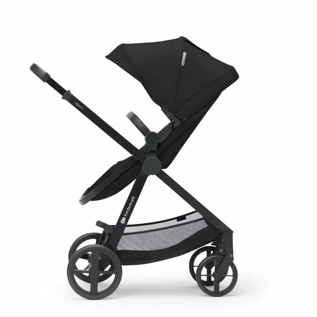 Universaalne vanker Kinderkraft Newly 4in1 Mink Pro, black цена и информация | Vankrid, jalutuskärud | kaup24.ee