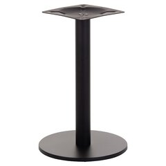 Опора стола SH-2010-1, круглая, диаметр 40 см, черная цена и информация | Ножки для мебели | kaup24.ee