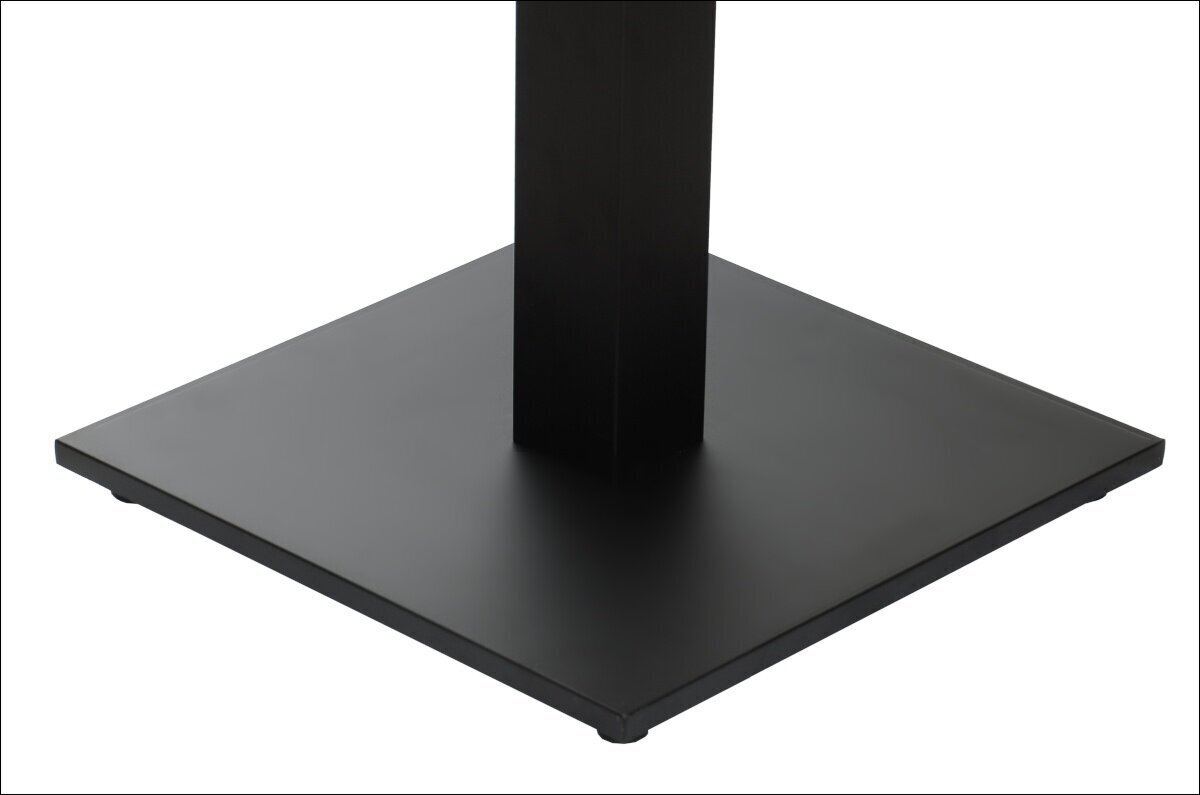 Lauaalus SH-2011-2, mõõdud 45x45 cm, must hind ja info | Mööblijalad | kaup24.ee