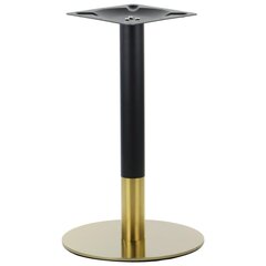 Lauaalus SH-3001-5, läbimõõt 45 cm, must/kuldne цена и информация | Ножки для мебели | kaup24.ee