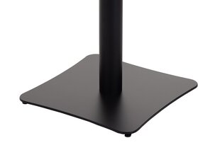 Metallist lauaalus SH-3060, 45x45 cm, must hind ja info | Mööblijalad | kaup24.ee