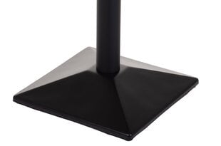 Metallist lauaalus SH-4002-8, 50x50 cm, must hind ja info | Mööblijalad | kaup24.ee