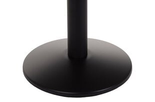 Metallist lauaalus SH-4003-1, läbimõõt 42,5 cm, must hind ja info | Mööblijalad | kaup24.ee