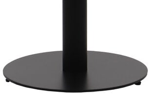 Metallist lauaalus SH-5001-5, läbimõõt 45 cm, must hind ja info | Mööblijalad | kaup24.ee