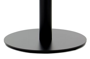 Metallist lauaalus SH-5001-7, läbimõõt 49,5 cm, must hind ja info | Mööblijalad | kaup24.ee