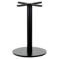 Металлическая ножка стола SH-5001-7, диаметр 49,5 см, черная цена и информация | Ножки для мебели | kaup24.ee