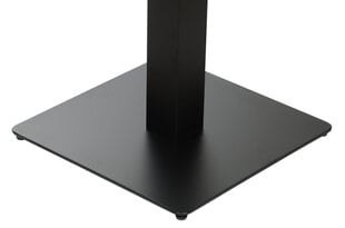 Lauaalus SH-5002-5-L, kõrgus 57,5 ​​cm, must цена и информация | Ножки для мебели | kaup24.ee