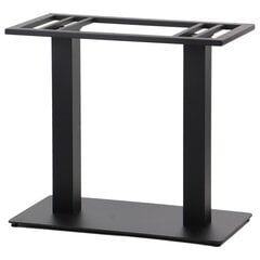 Основание стола SH-5003-3, 80х40 см, чёрное цена и информация | Ножки для мебели | kaup24.ee