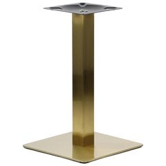 Основание стола SH-3002-5/G, нержавеющая сталь золотистого цвета, 45х45 см цена и информация | Ножки для мебели | kaup24.ee