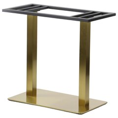 Основание стола SH-3003-1/G, нержавеющая сталь золотистого цвета, 70х40 см цена и информация | Ножки для мебели | kaup24.ee