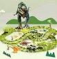 Dinosauruste võidusõidurada XXL Doris hind ja info | Poiste mänguasjad | kaup24.ee