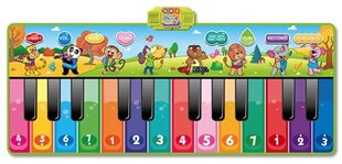 Värviline interaktiivse muusika tantsumatt цена и информация | Развивающие игрушки | kaup24.ee