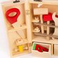 Puidust tööriistakasti komplekt Kinderplay KP0744 hind ja info | Poiste mänguasjad | kaup24.ee