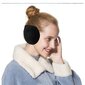 Talvised kõrvaklapid must/hall, 2 tk hind ja info | Naiste mütsid ja peapaelad | kaup24.ee