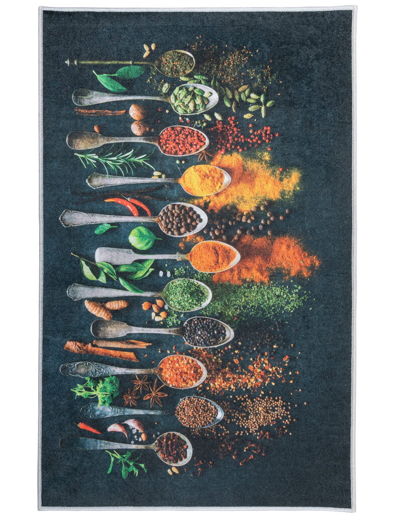 Köögivaip Bega Spices, 50x80 cm, must hind ja info | Vaibad | kaup24.ee