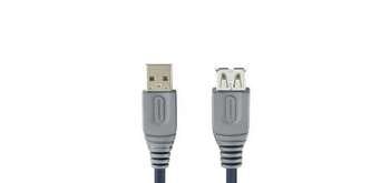 Bandridge, USB-A, 1.8 m hind ja info | Kaablid ja juhtmed | kaup24.ee