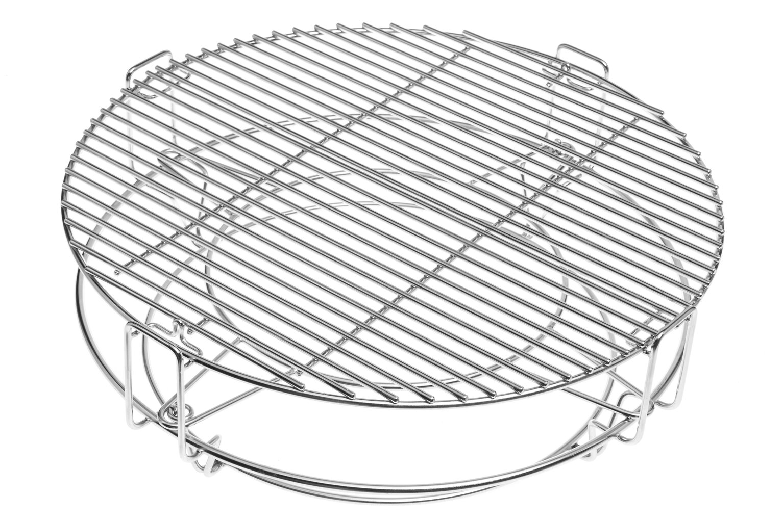 Grillresti süsteem Kamado 22' grillile 48x48x15,6cm, hall hind ja info | Grillitarvikud ja grillnõud | kaup24.ee