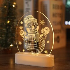 3D lamp lumememm цена и информация | Рождественские украшения | kaup24.ee
