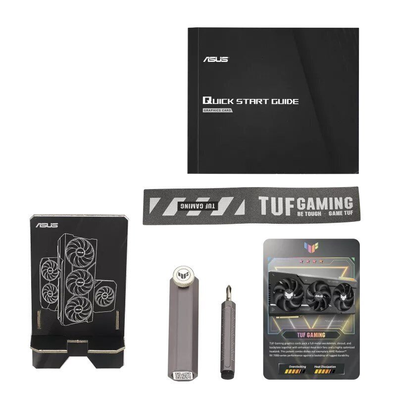 Asus TUF Gaming Radeon RX 7700 XT OC Edition (TUF-RX7700XT-O12G-GAMING) hind ja info | Videokaardid (GPU) | kaup24.ee