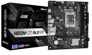 ASRock H610M-H2/M.2 D5 hind ja info | Emaplaadid | kaup24.ee