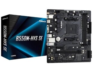 ASRock B550M-HVS SE hind ja info | Emaplaadid | kaup24.ee