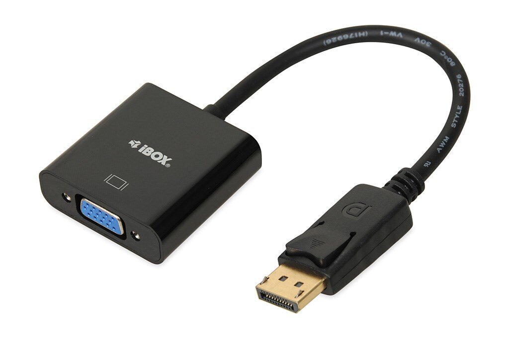 iBox IADPVGA hind ja info | USB jagajad, adapterid | kaup24.ee