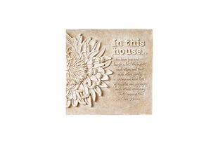 Dekoratiivtahvel In This House цена и информация | Детали интерьера | kaup24.ee