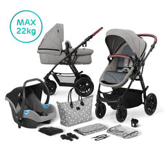 Товар с повреждением. Универсальная коляска Kinderkraft 3in1 XMOOV, Grey цена и информация | Товары с повреждениями | kaup24.ee