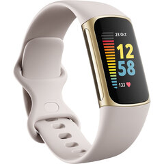 Defektiga toode. Fitbit Charge 5 Lunar White/Soft Gold FB421GLWT hind ja info | Fitbit Sport, puhkus, matkamine | kaup24.ee