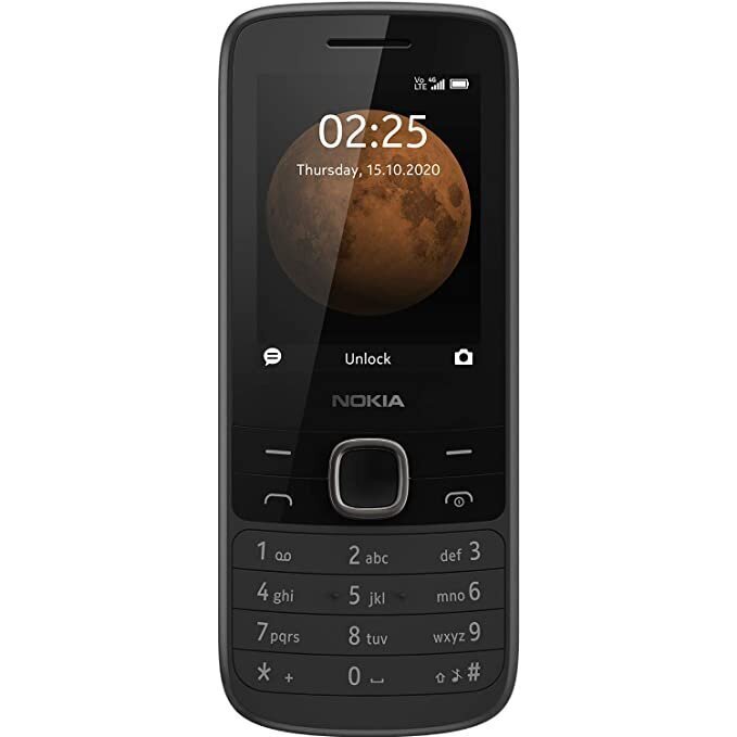 Defektiga toode. Nokia 225 4G Dual-SIM, must hind ja info | Defektiga tooted | kaup24.ee