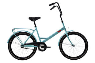 Товар с повреждением. Городской велосипед N1 Combi 24, бирюзовый цена и информация | Товары с повреждениями | kaup24.ee
